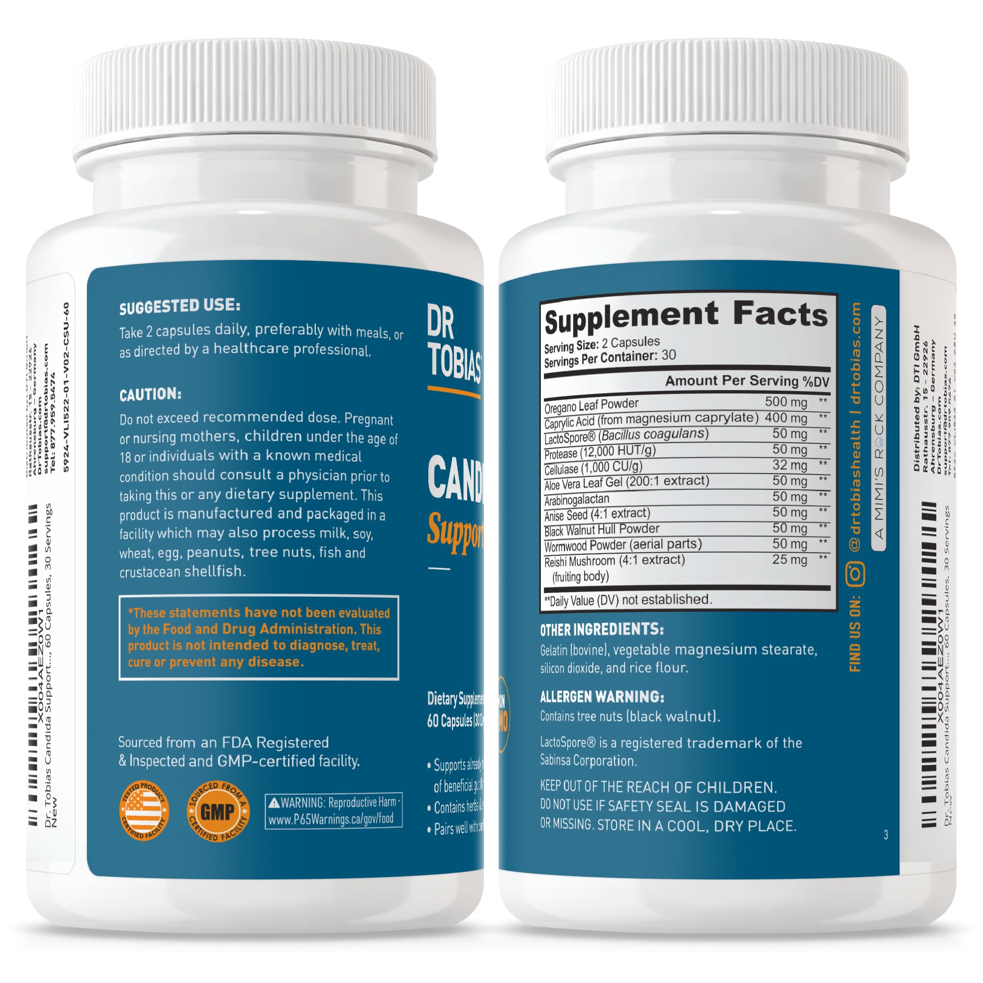 Digestive enzymes and probiotics representation