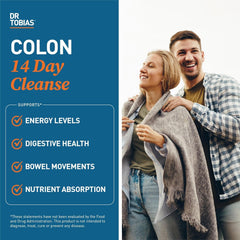 Close-up of Dr. Tobias Colon Cleanse capsules