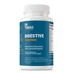 Dr. Tobias Digestive Enzymes bottle label