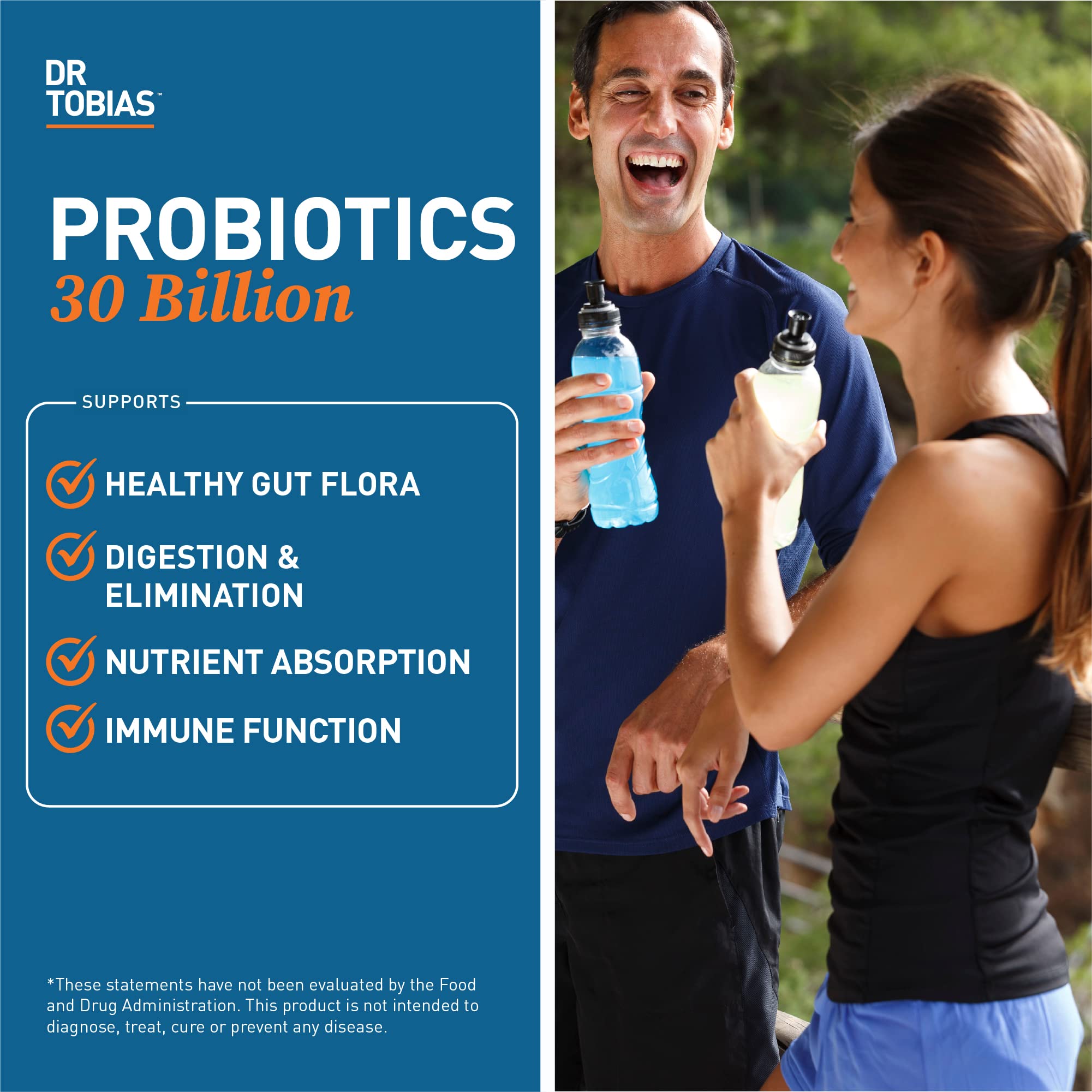 Close-up of probiotics capsules