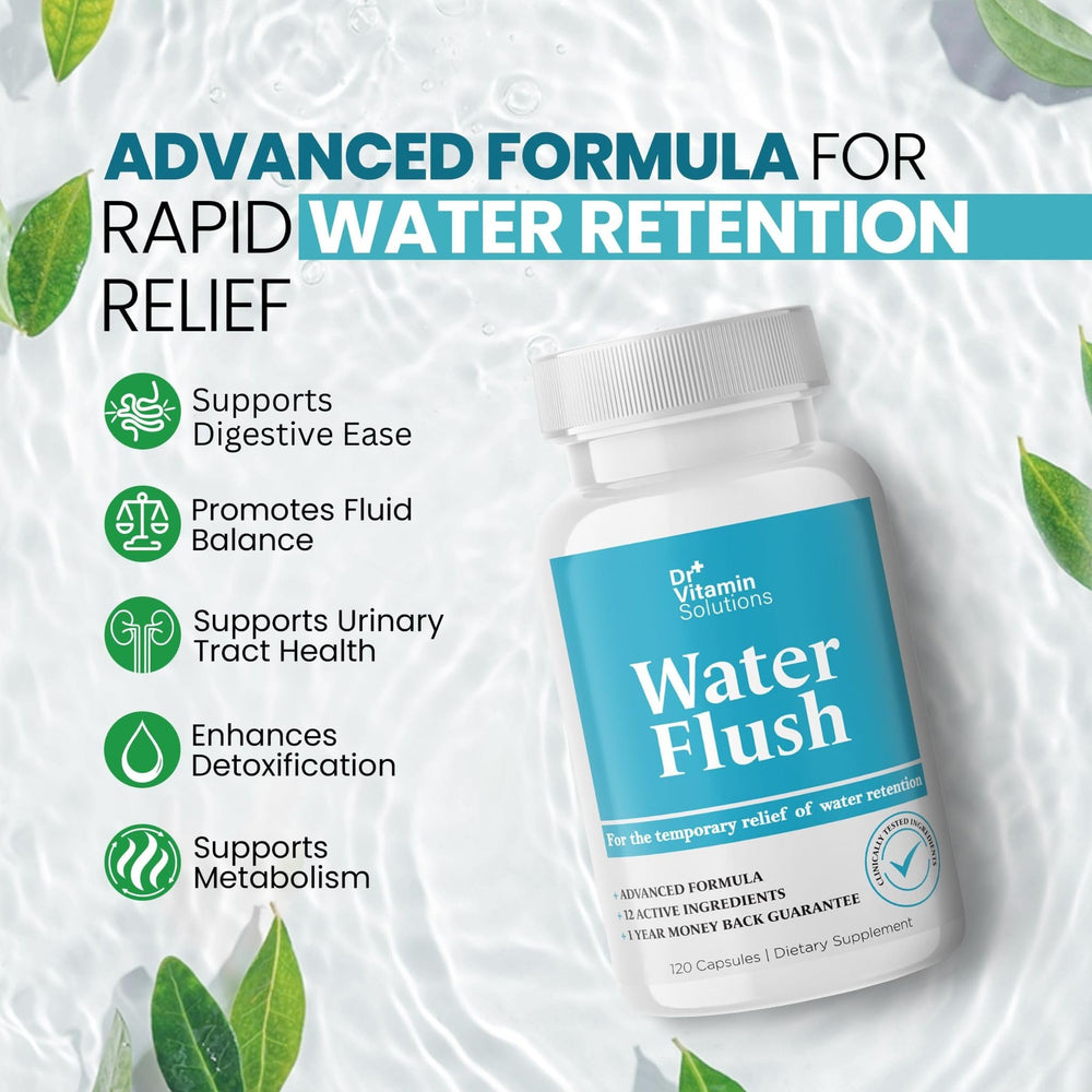 Water pills with electrolyte-supporting minerals