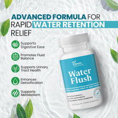 Water pills with electrolyte-supporting minerals