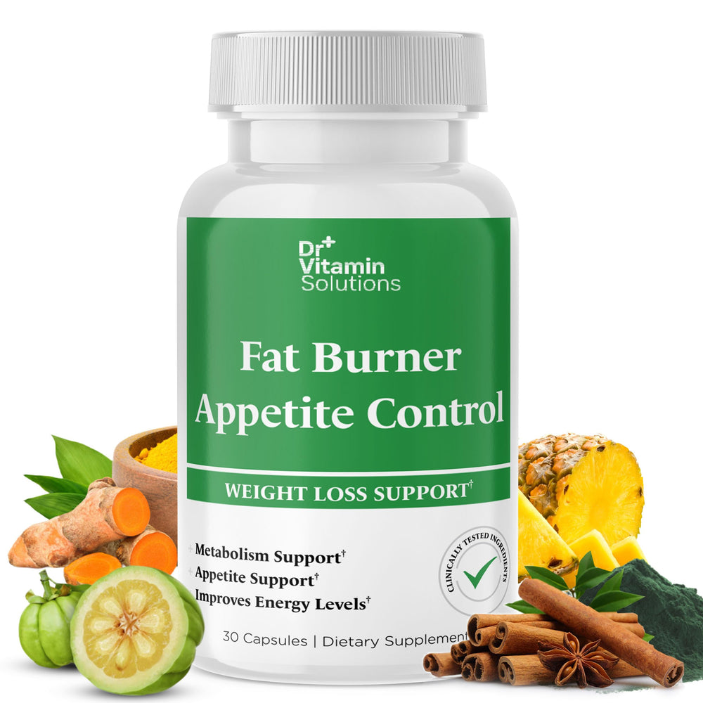 DR VITAMIN SOLUTIONS fat burner bottle with 30 capsules