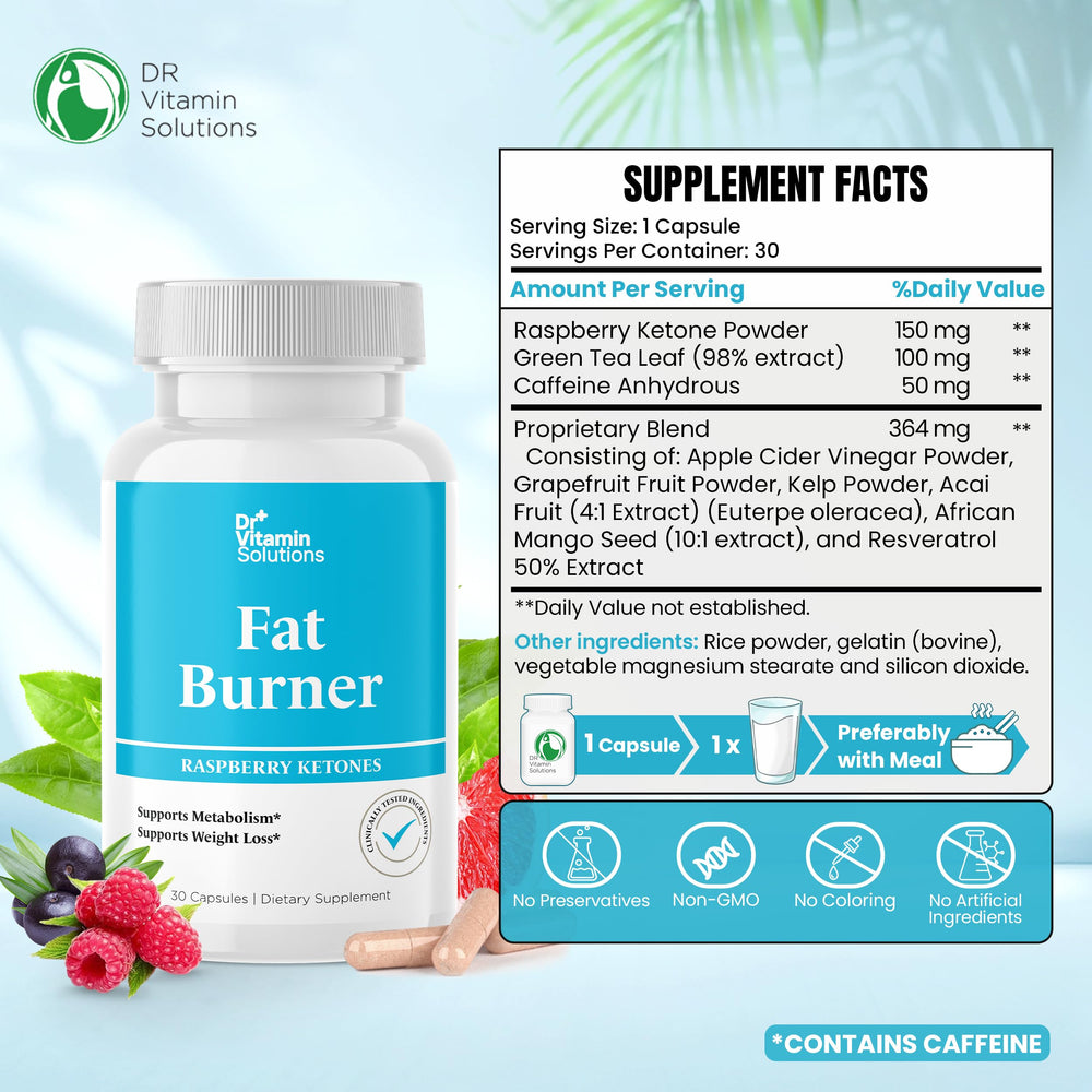 Fat burner capsules designed for GLP-1 support