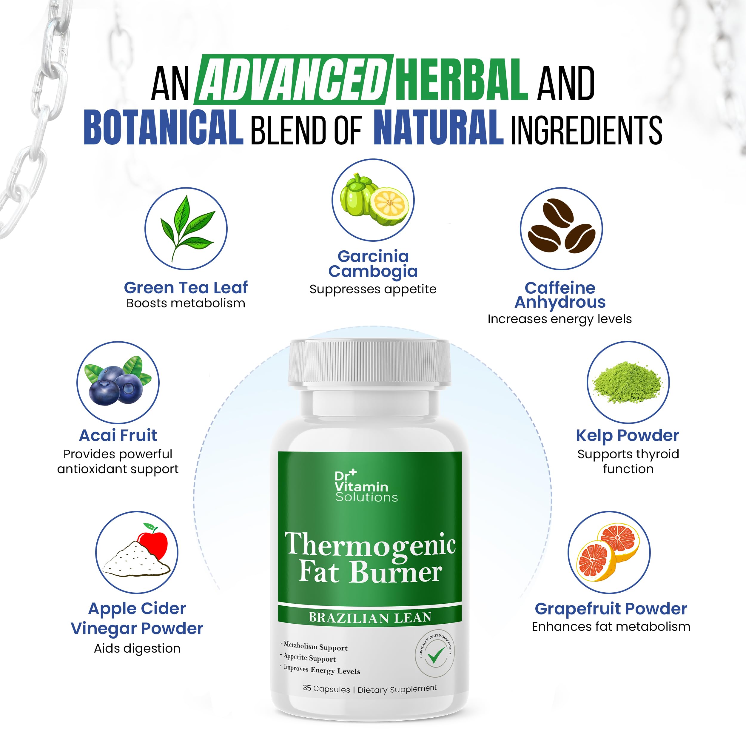 Apple cider vinegar and Garcinia Cambogia for appetite control