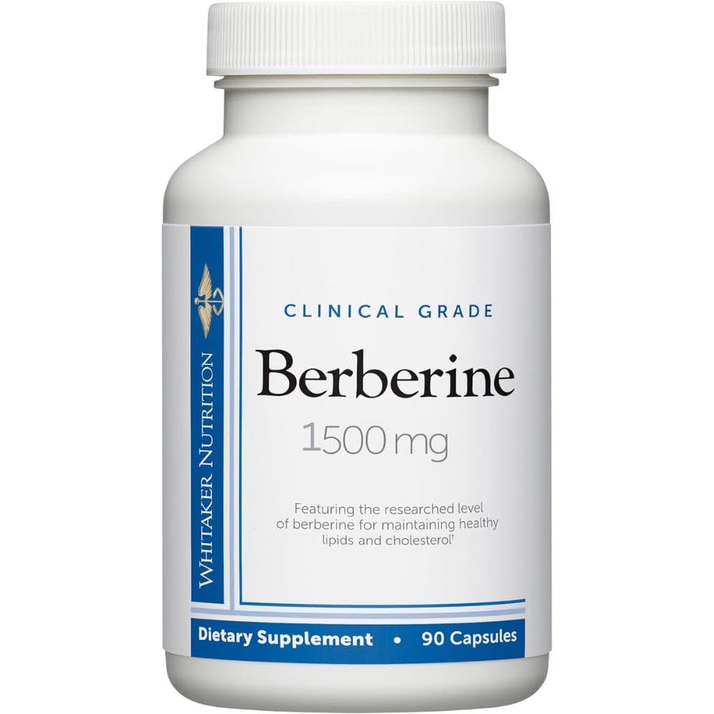 Dr. Whitaker Clinical Grade Berberine 1,500 mg daily serving, 30-day supply