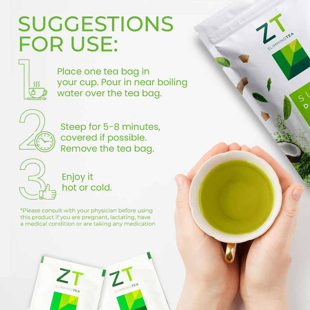 Dr. Zisman ZT Slimming Tea iced serving for a revitalizing afternoon pick-me-up.