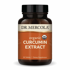 Box of Dr. Mercola Organic Curcumin Extract 90 servings