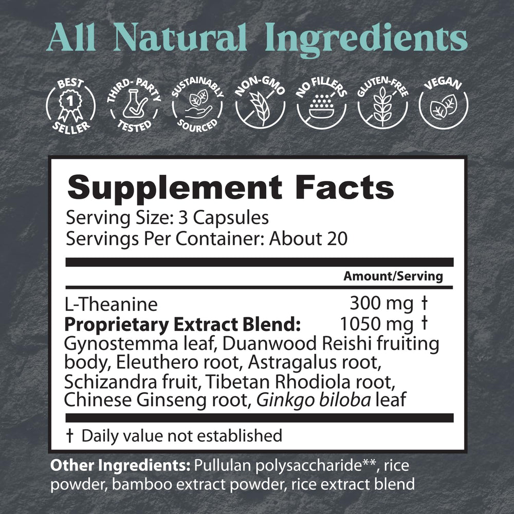 Usage instructions for Tao in a Bottle adaptogenic formula