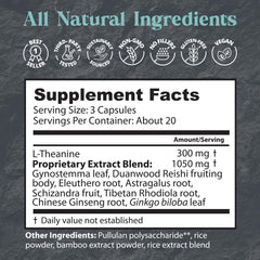 Close-up of Tao in a Bottle capsules