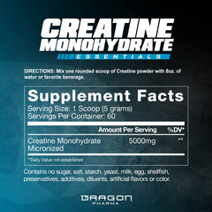 Creatine monohydrate powder with a scoop