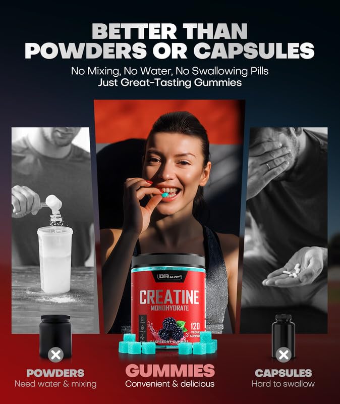 Gelatin-free vegan creatine gummies