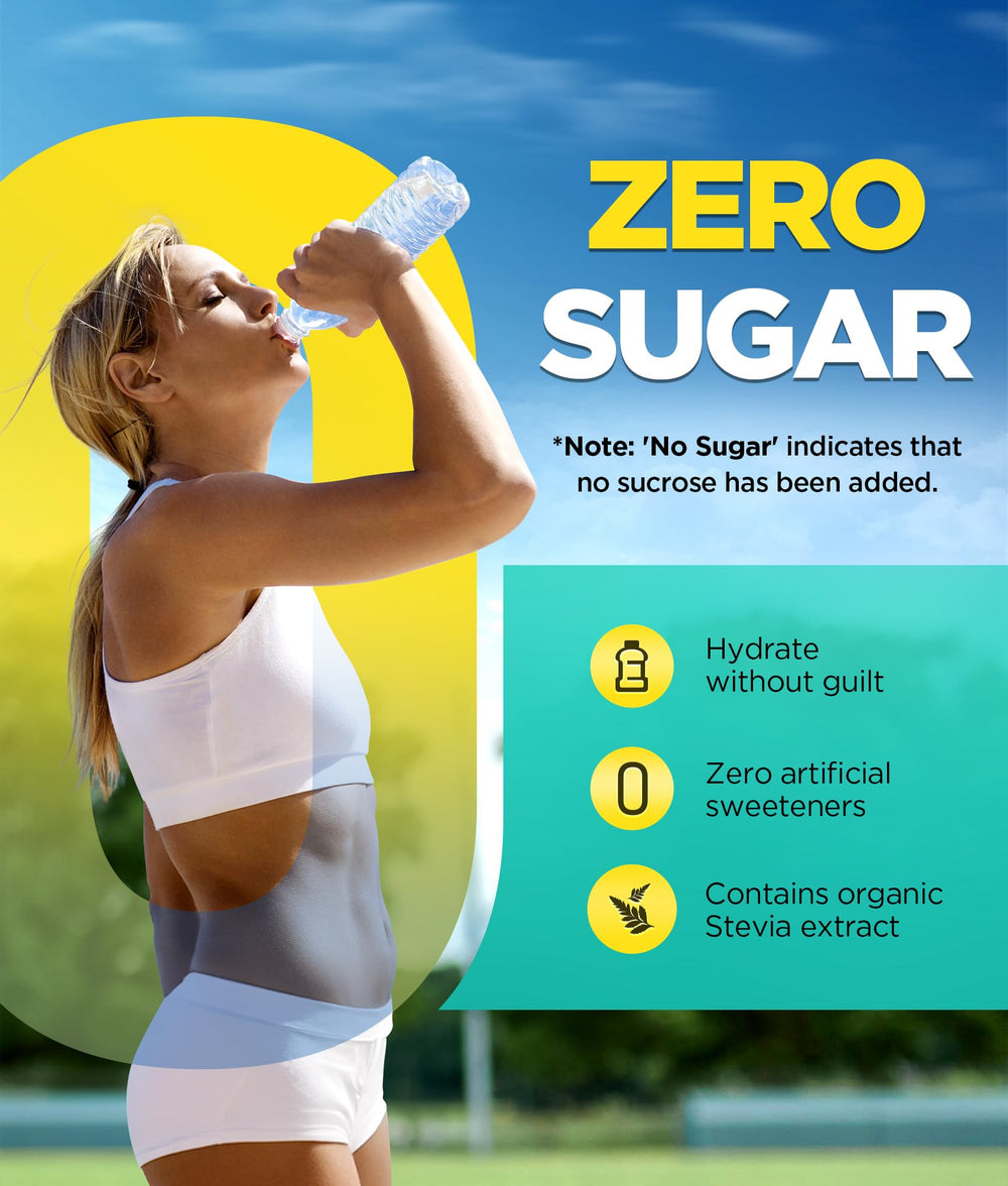 Serving suggestion: mix one packet into 16 oz of water