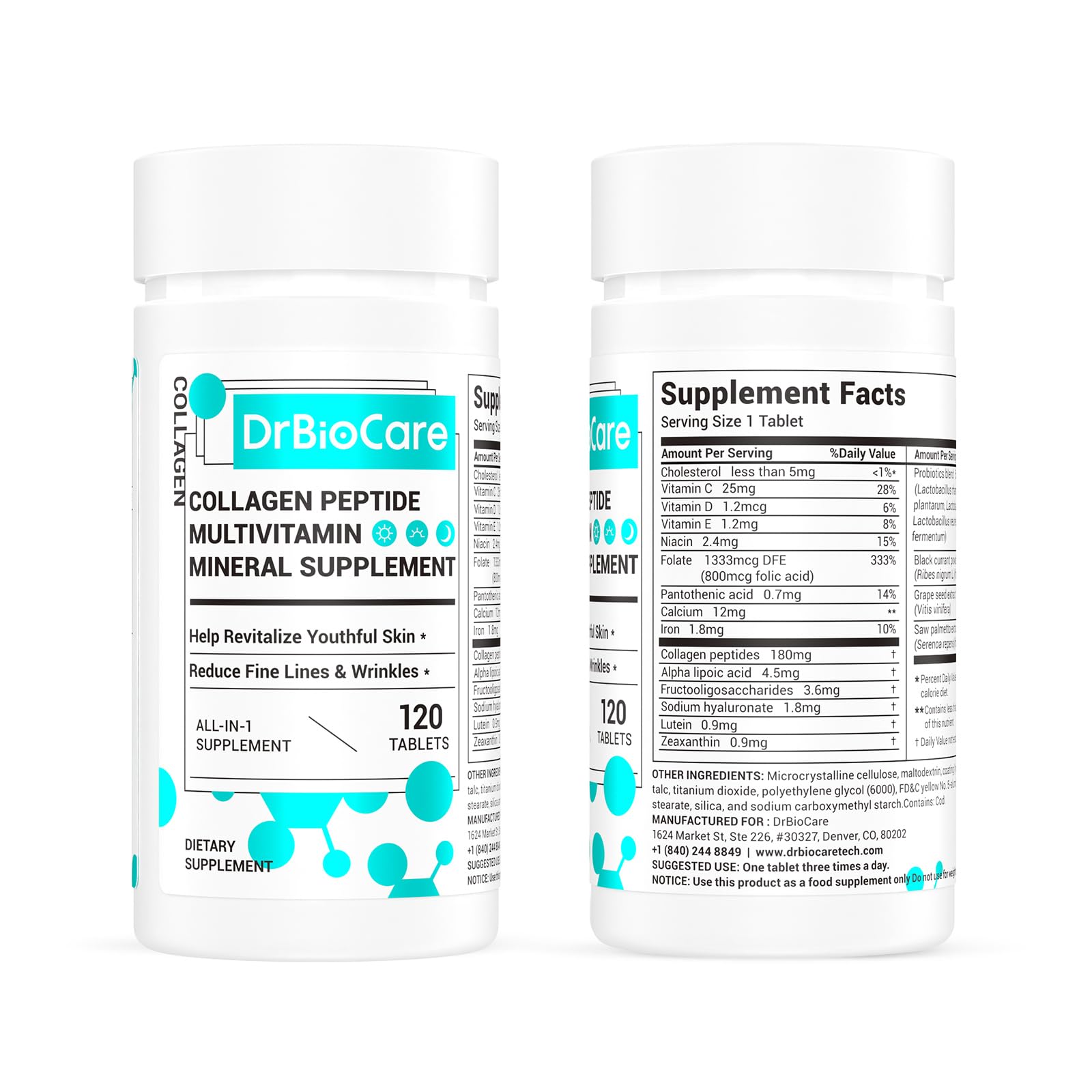 Happy woman with hydrated, glowing skin