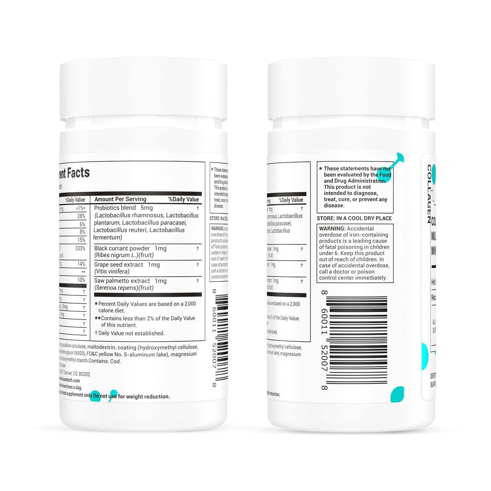 DrBioCare Collagen Peptides for Women packaging on white background