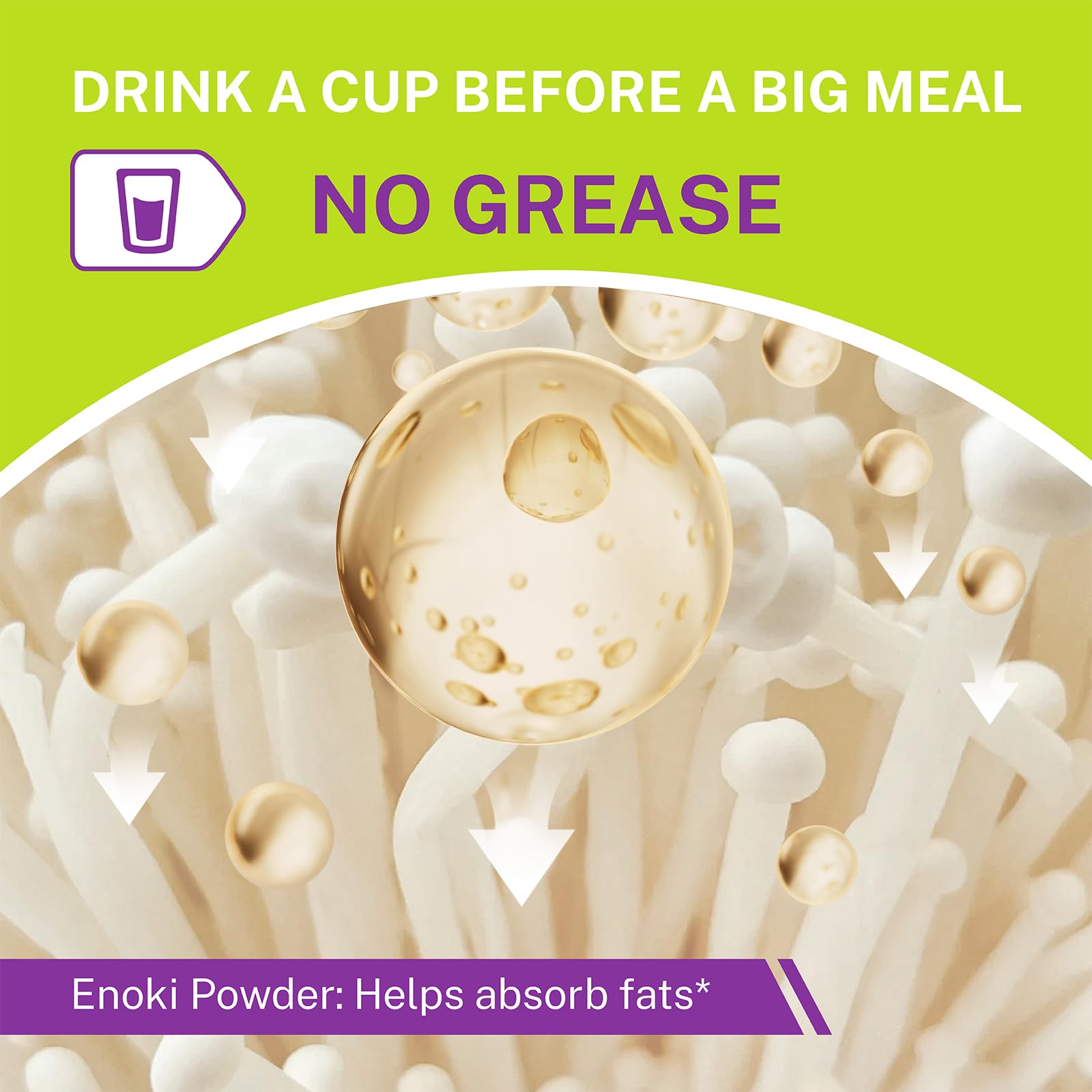 DrBioCare prune-flavor tea cup suggesting daily digestion routine