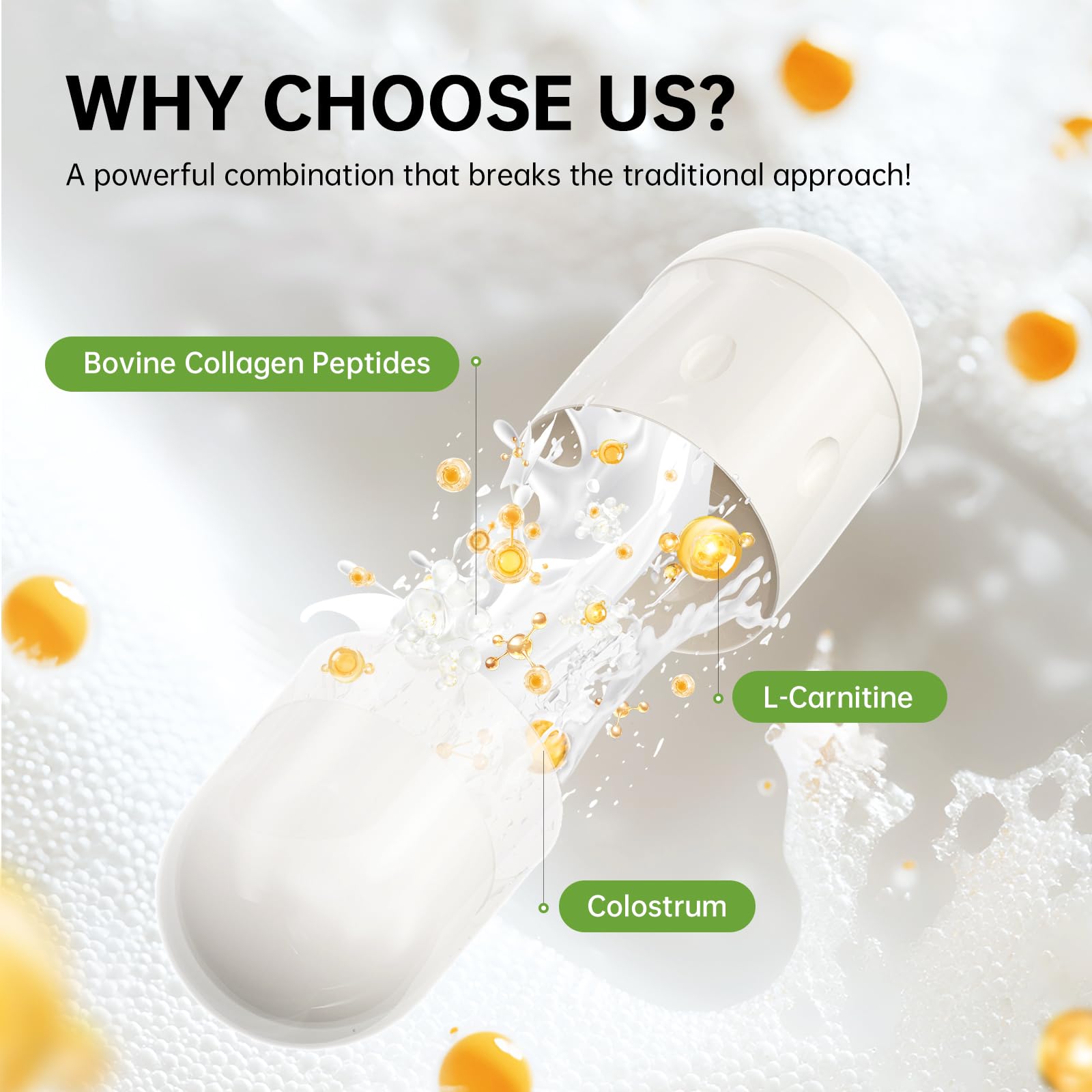 Grass-fed bovine collagen peptides details