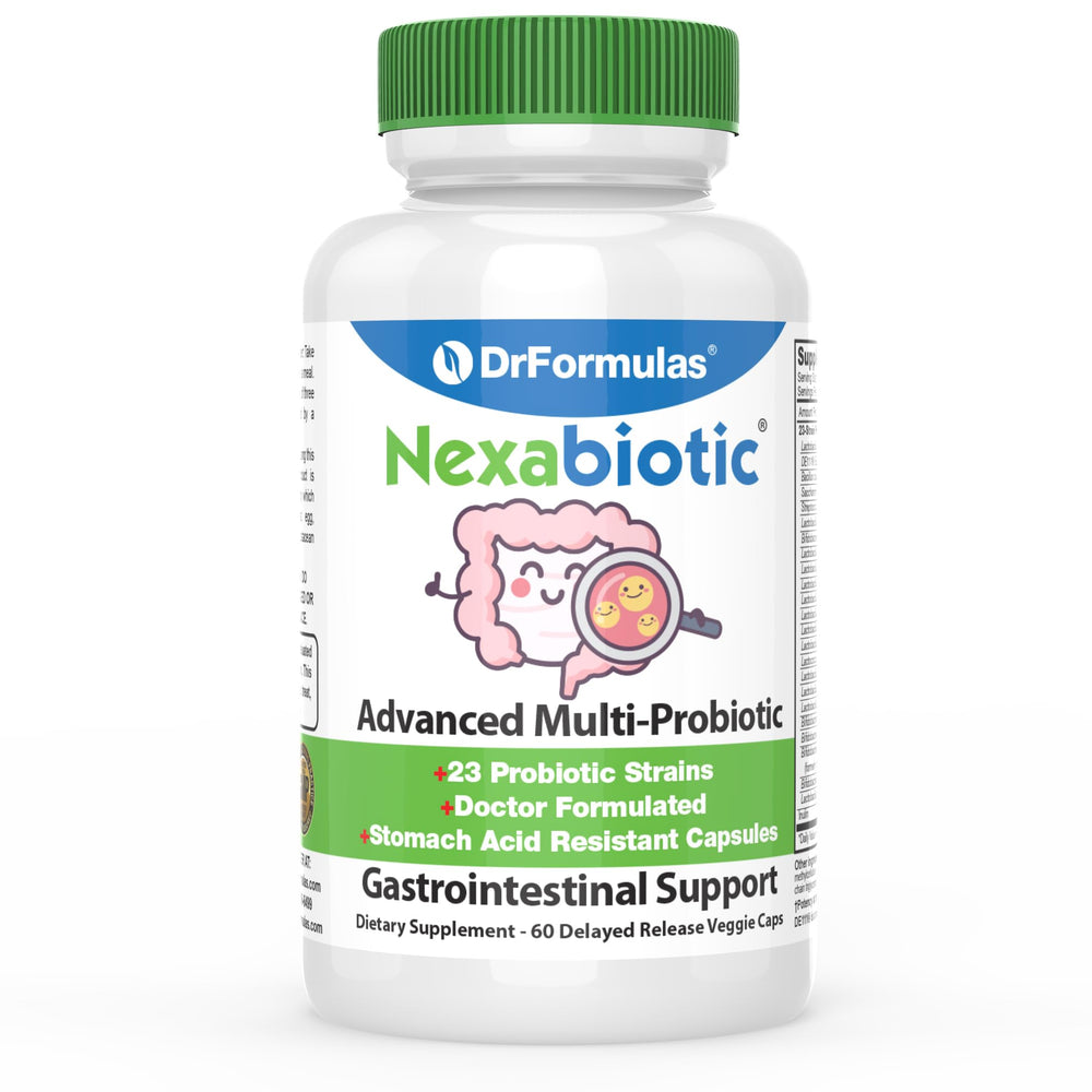 DrFormulas Nexabiotic bottle label