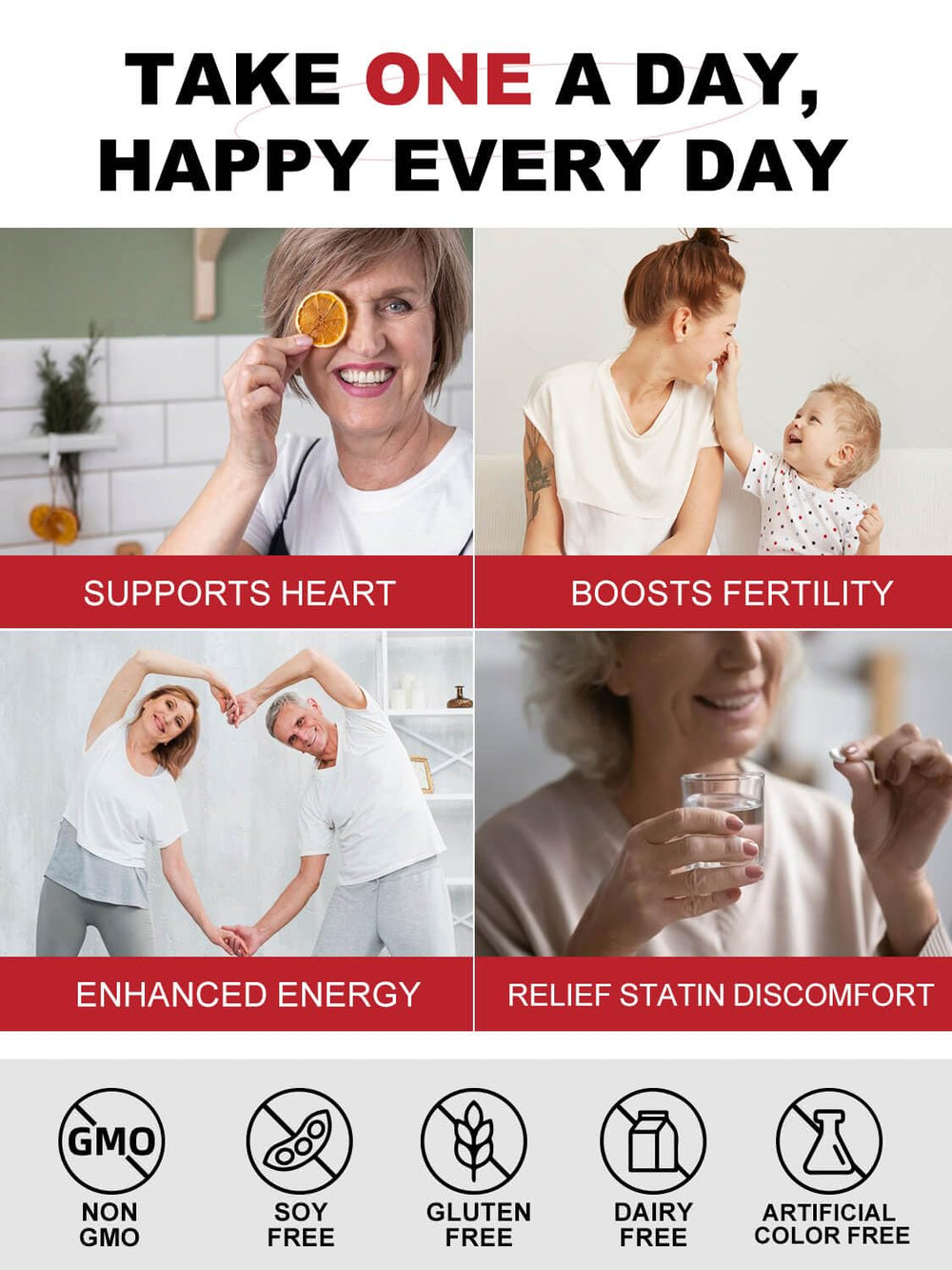 CoQ10 benefits: energy, immunity, brain health and antioxidants