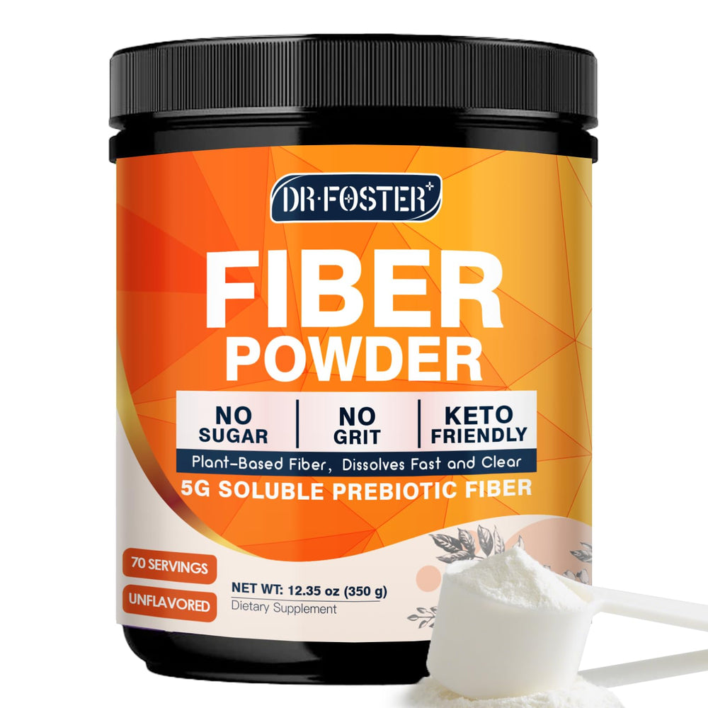 DRFOSTER Prebiotic Fiber Powder Unflavored bottle