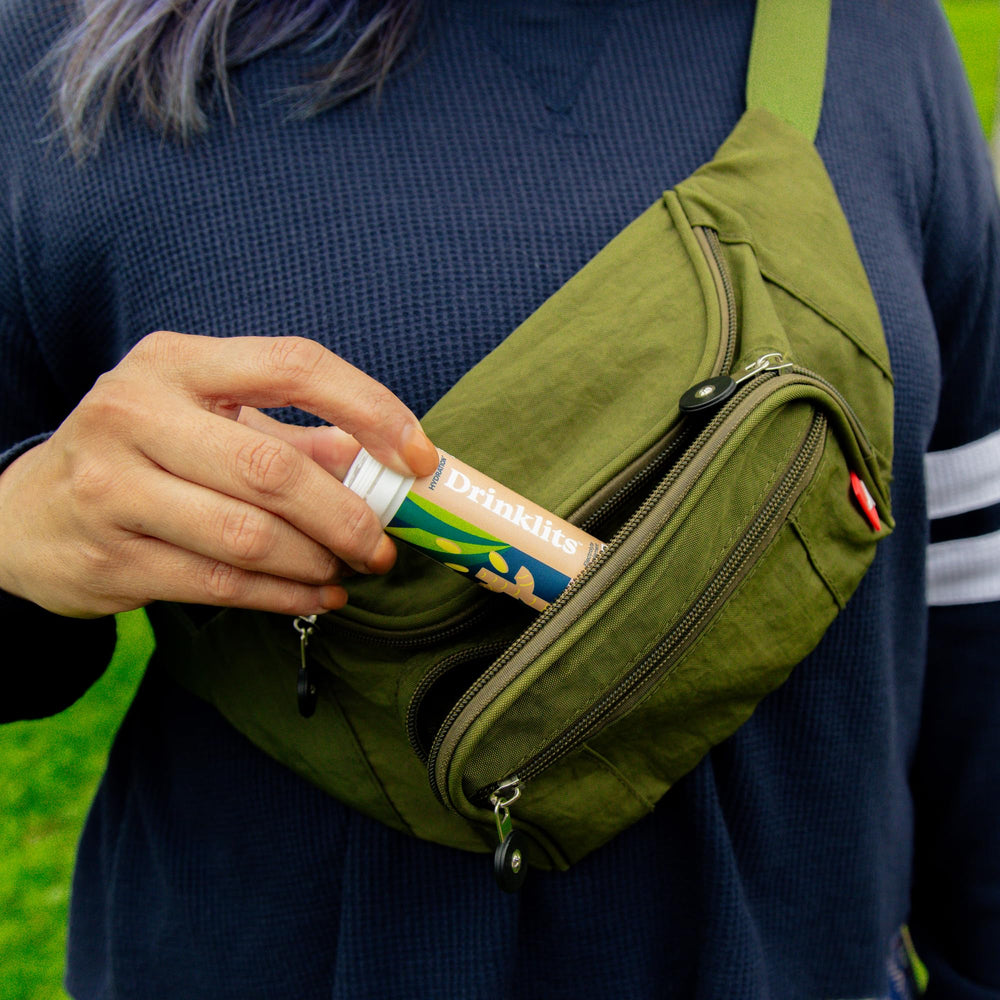 Drinklits Ginger-Lime USA-made vegan and cruelty-free hydration solution.