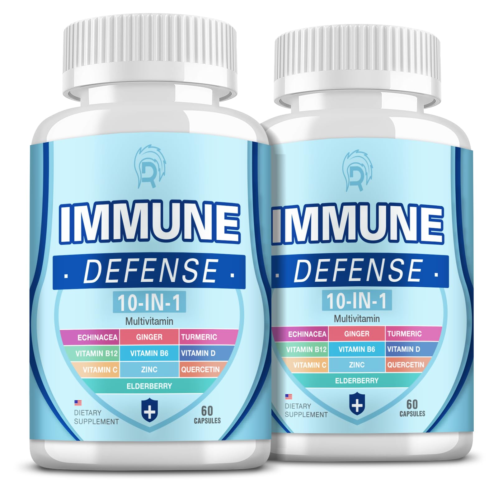 Drloton Immune Support bottle with capsules