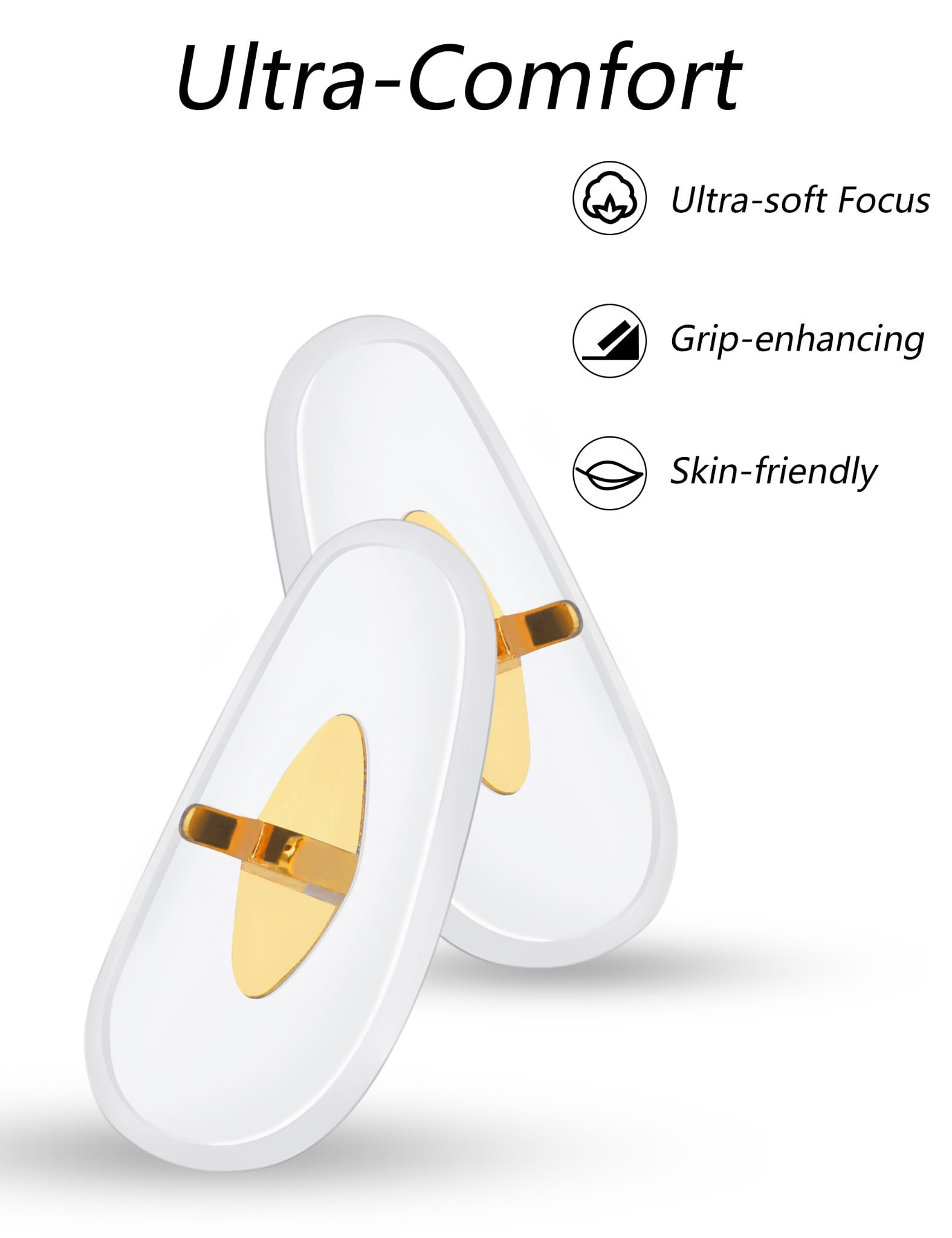 Easy installation of silicone nose pads on Ray-Ban frames