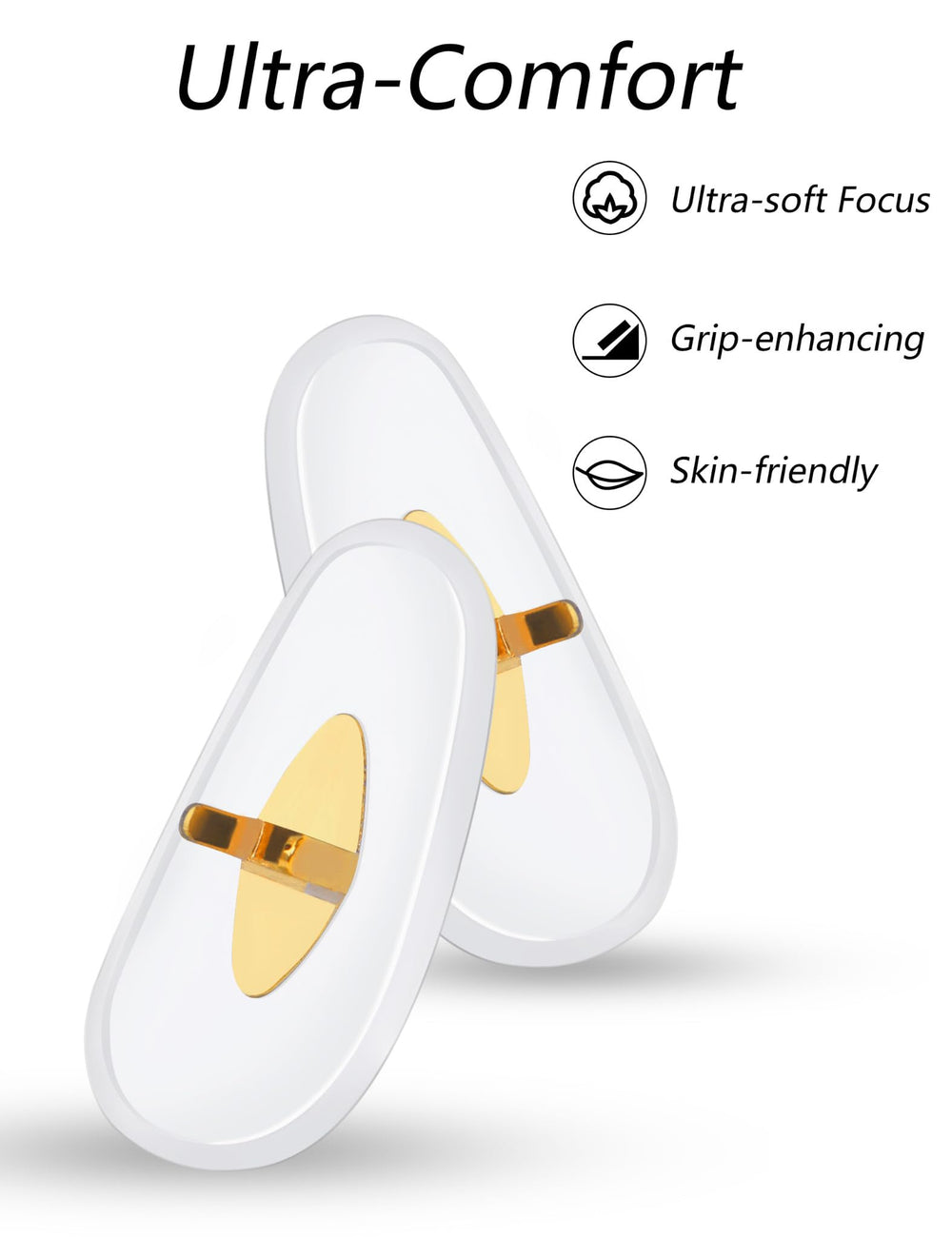 Easy installation of silicone nose pads on Ray-Ban frames