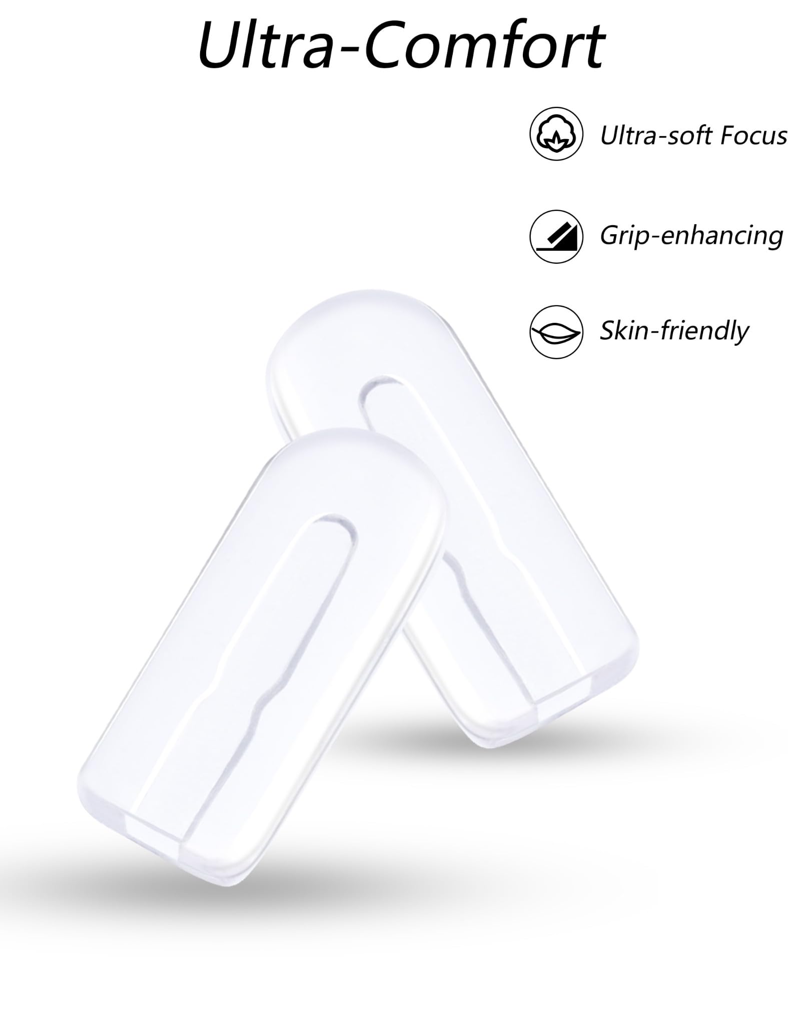 Easy plug-in nose pads installation without tools