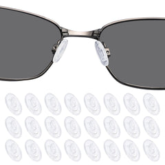 Set of 12 DROGO soft silicone nose pads for Maui Jim and Oakley sunglasses