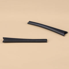 Two pairs of Asian fit/low bridge black nose pads