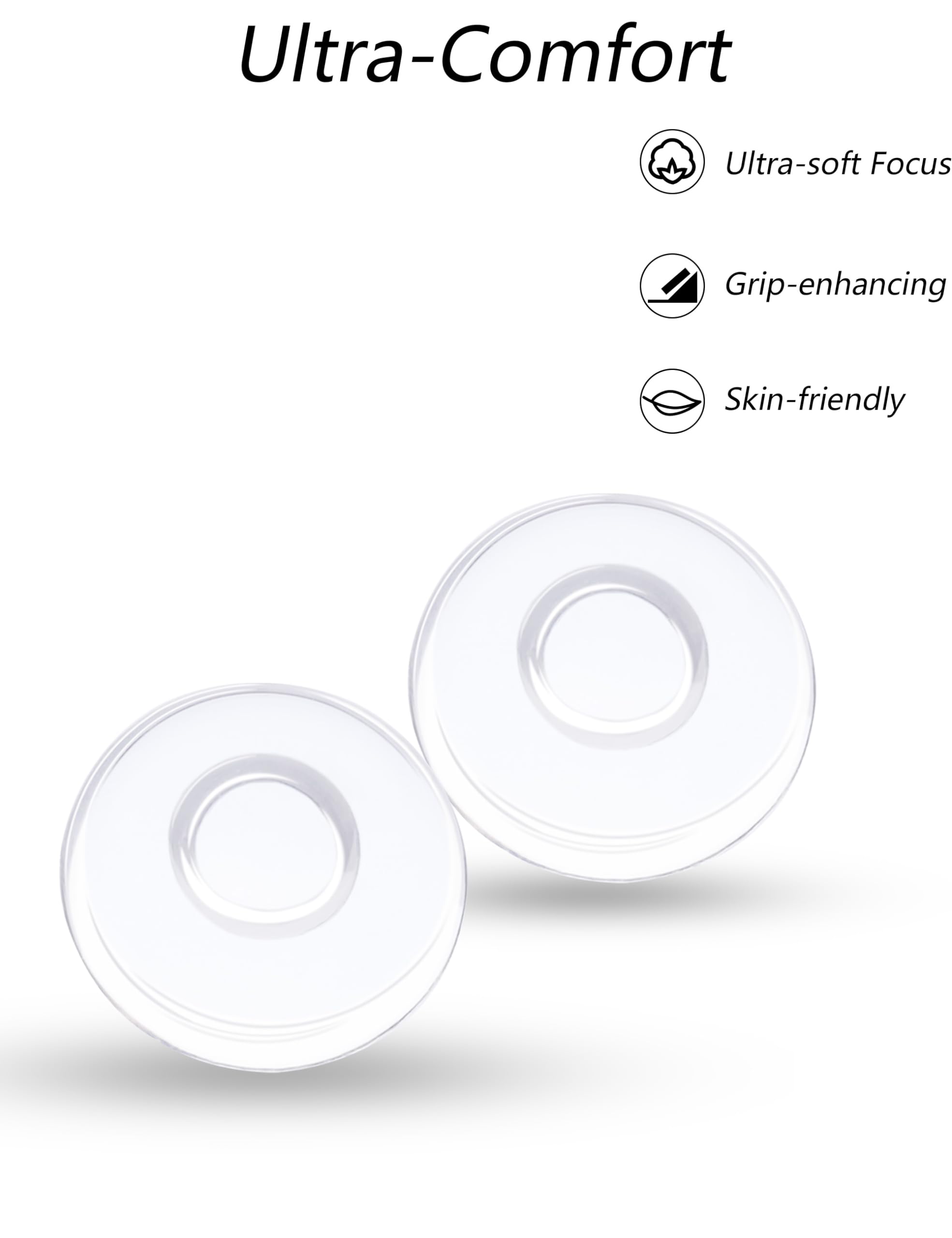 Glasses with Drogo nose pads installed