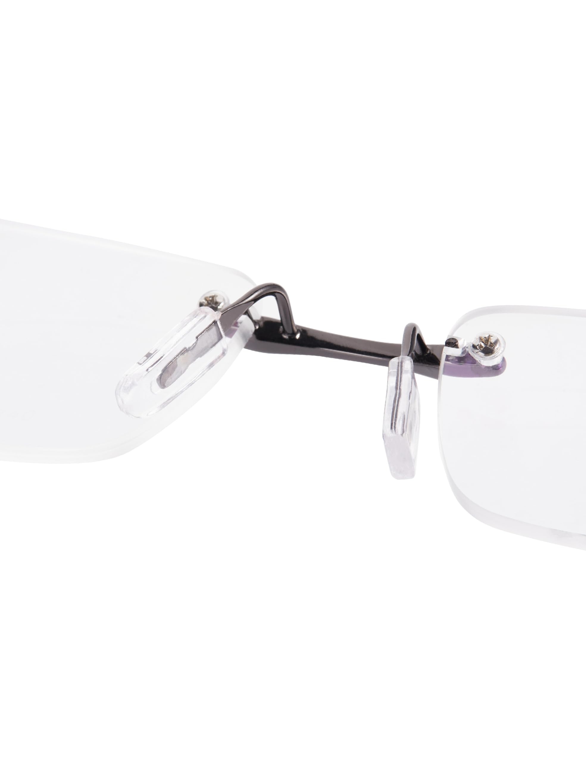 Plug-in nose pads installation steps for eyeglasses