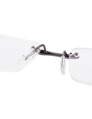 Plug-in nose pads installation steps for eyeglasses