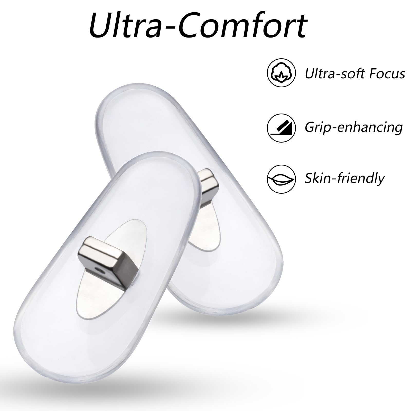 Package contents: three pairs of nose pads with packaging