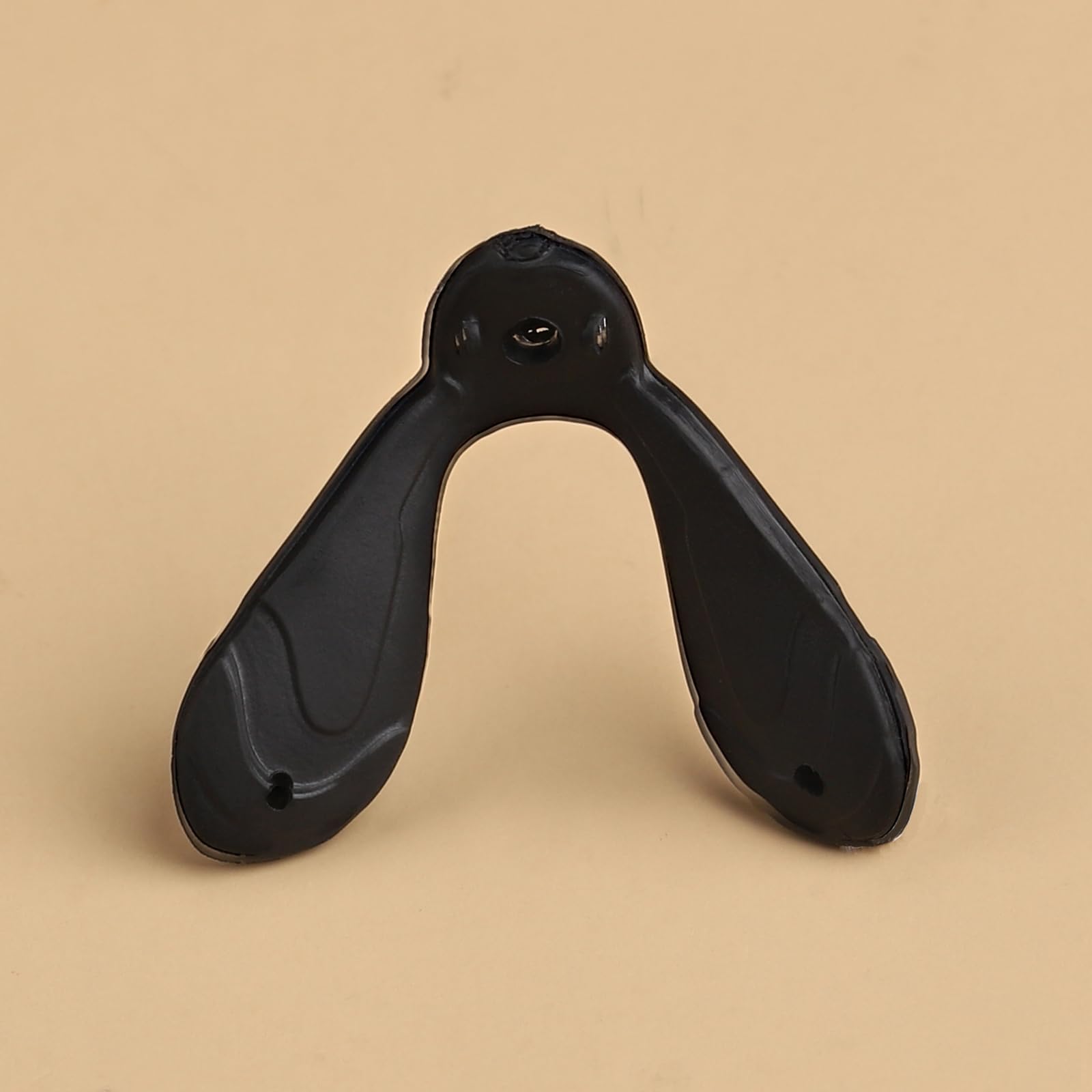 Close-up of soft silicone nose pad material