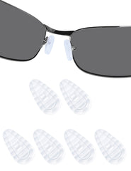 DROGO 3 pairs clear silicone nose pads (B-Shape) for sunglasses