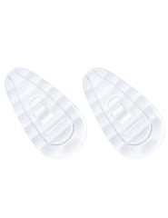 Soft silicone nose pads for comfortable wear