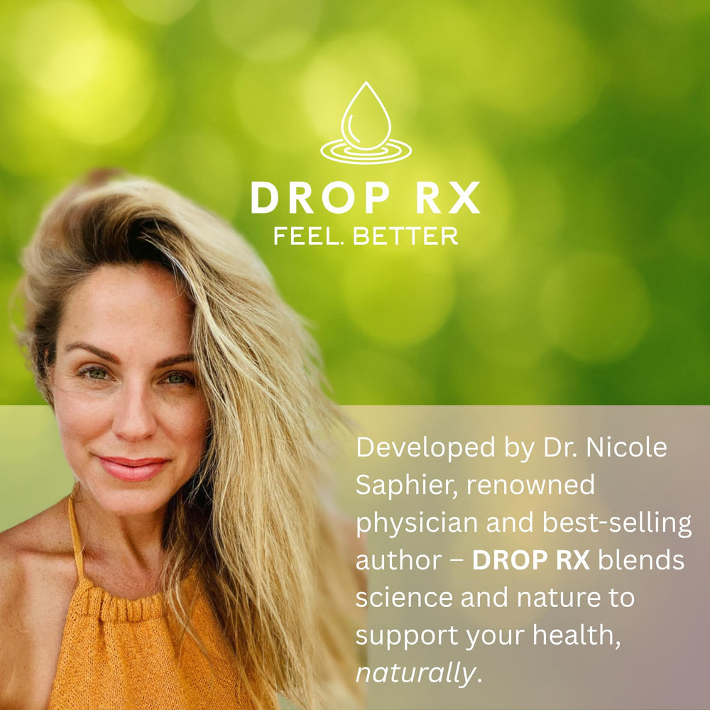 Drop Rx Intimacy bottle label close-up