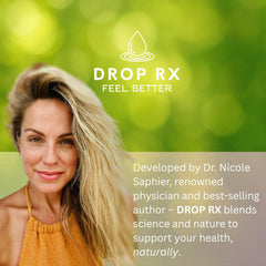 Drop Rx Intimacy bottle label close-up