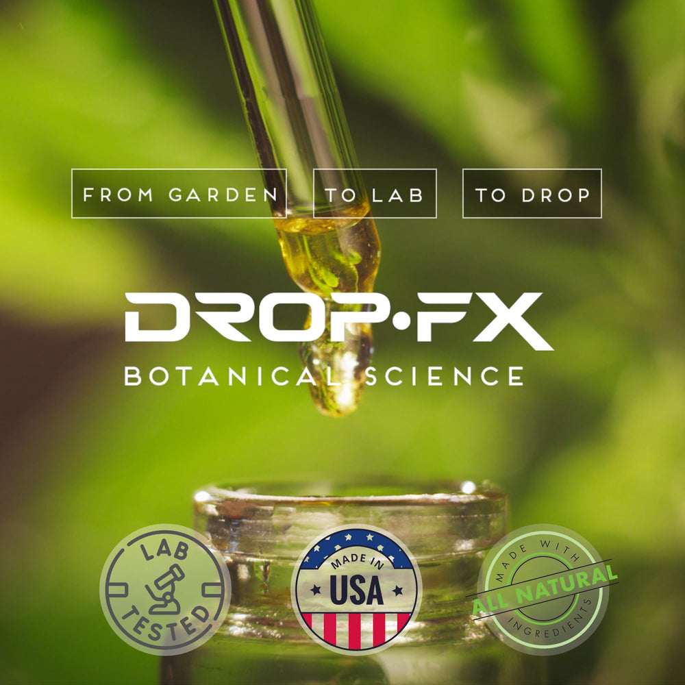 Monkfruit sweetener and Hustle Drops product packaging