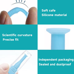 Tool used on eyeball for safe lens removal