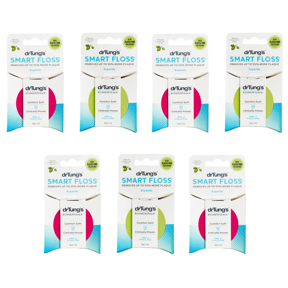 DrTung's Smart Floss Pack of 7 exterior packaging