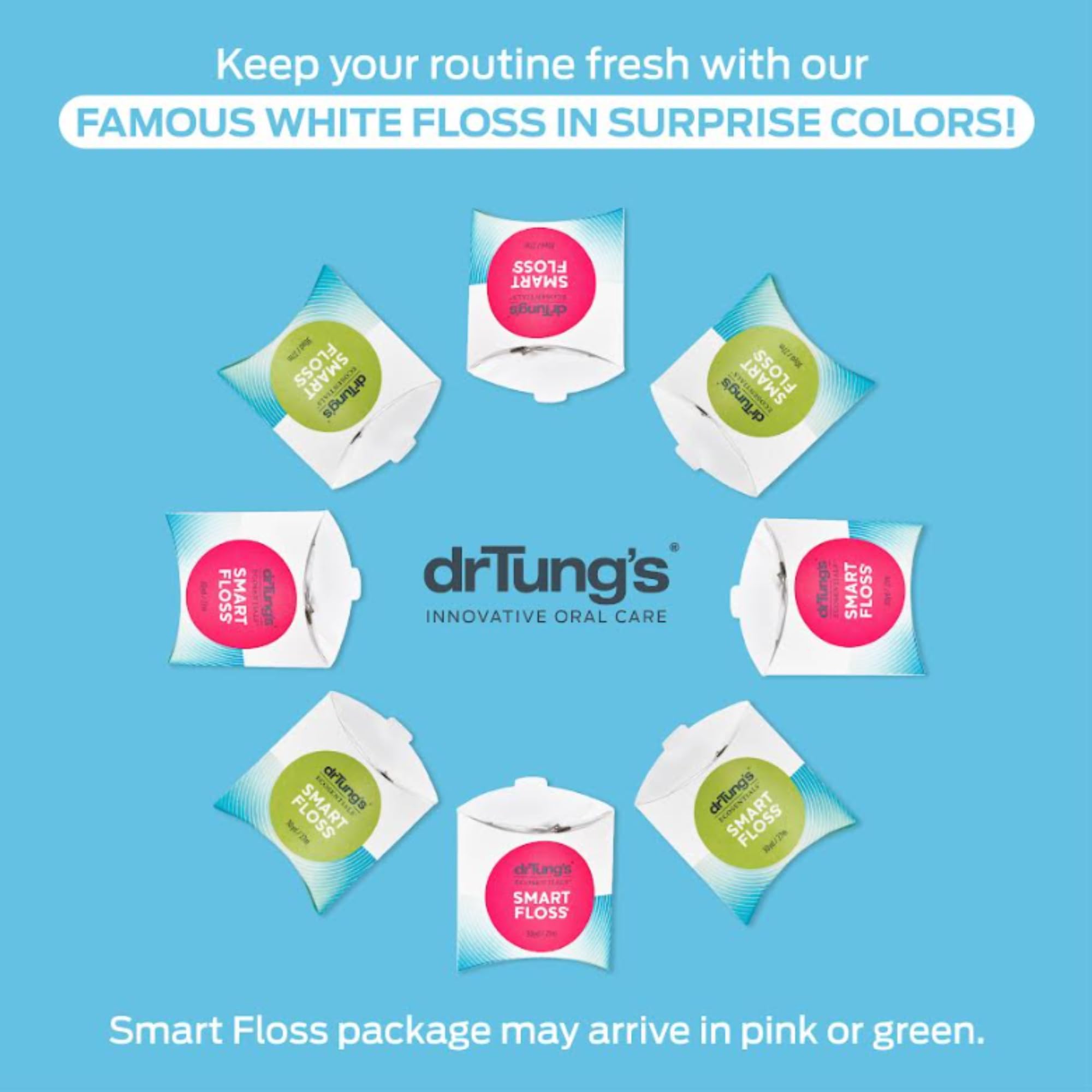 Colors may vary packaging image for DrTung's Smart Floss