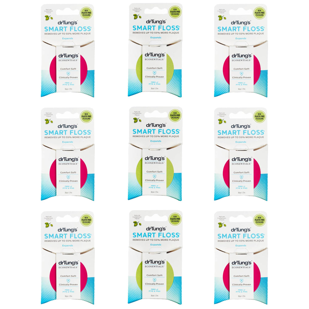 DrTung's Smart Floss cardamom flavor packaging front