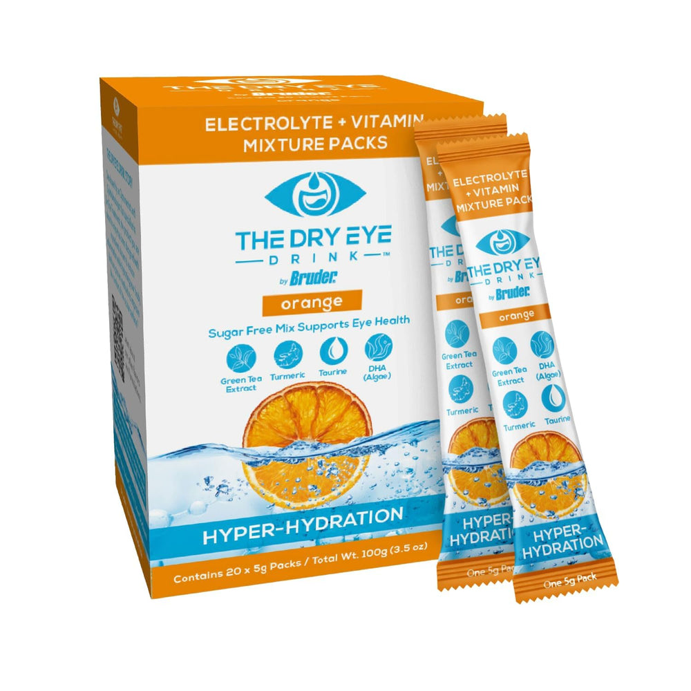 Dry Eye Drink orange front packaging