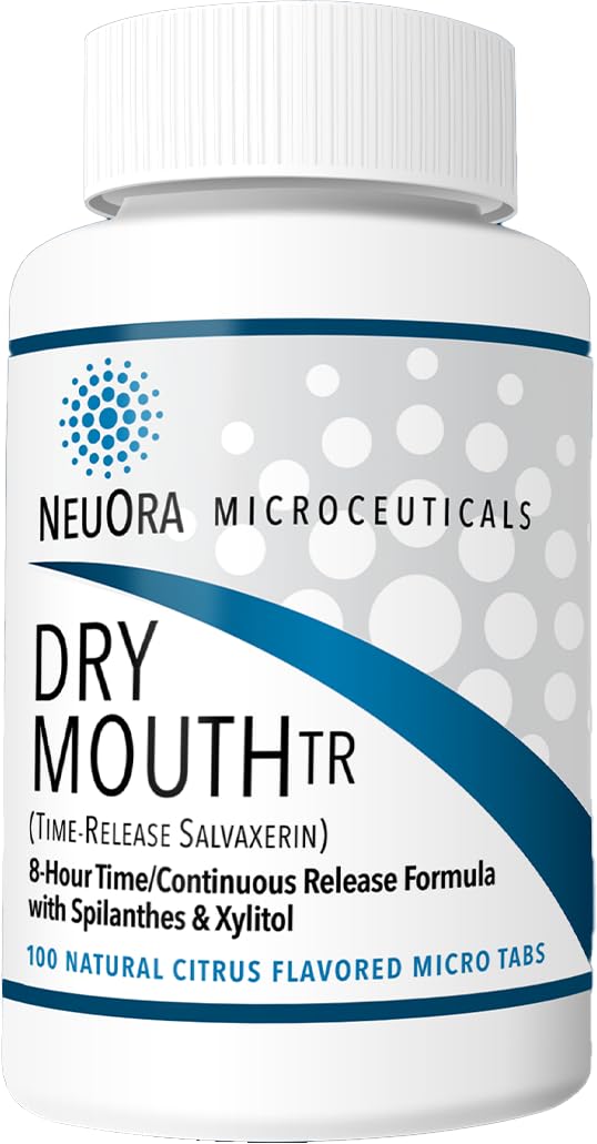 Packaging for Dry Mouth TR 8-Hour Time-Release Micro Tabs by NeuOra