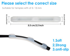 Self-adhesive eyeglass nose pads for easy application