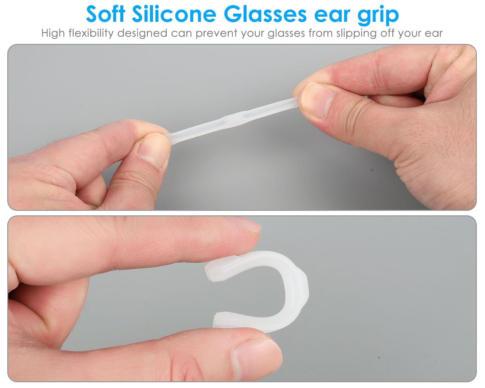 Anti-slip design to prevent glasses from slipping