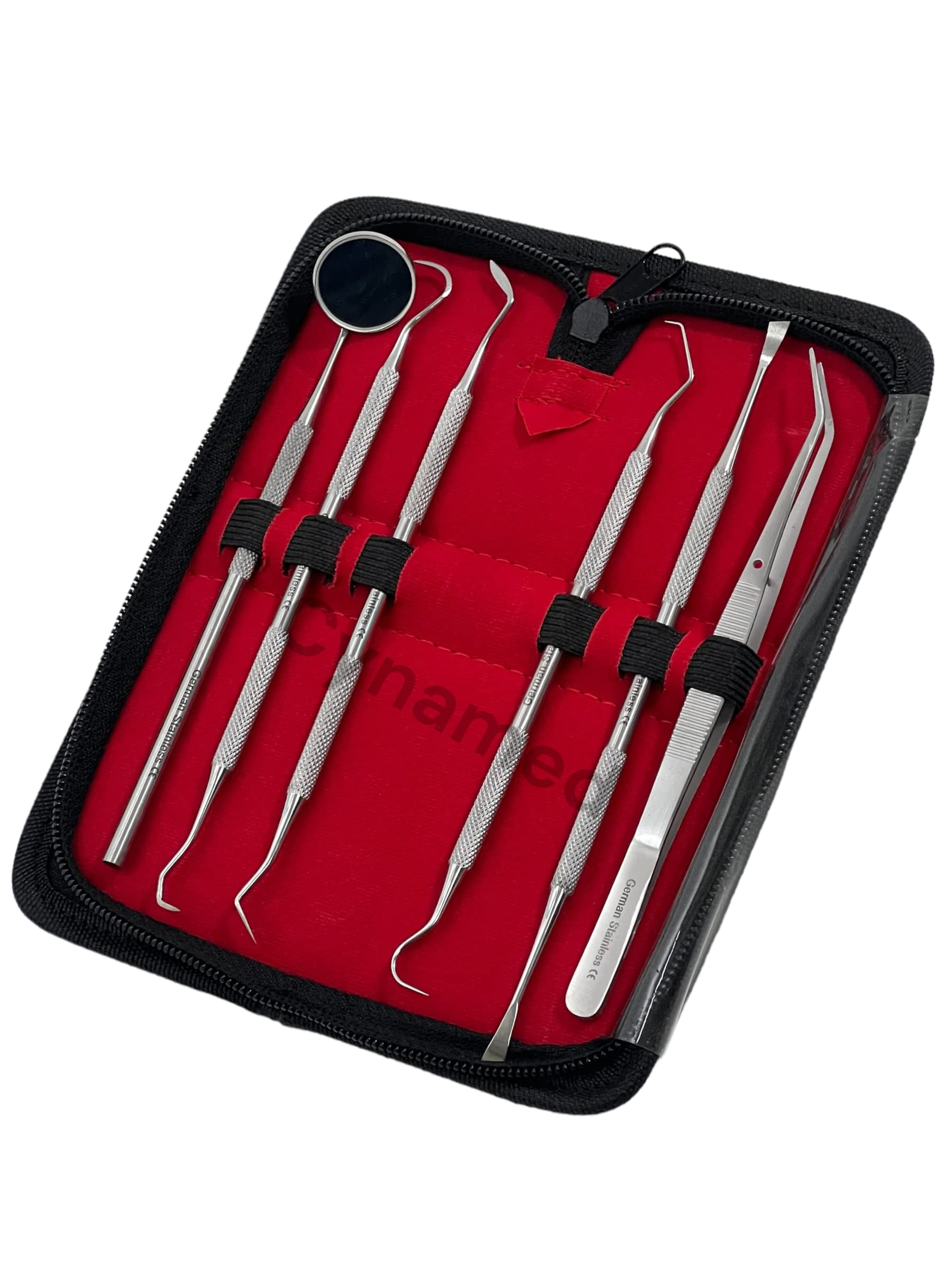 Dual-head scaler and dental pick for between-teeth cleaning